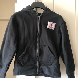 Nike Air Jordan Full Zip Athletic Hoodie Sweatshirt